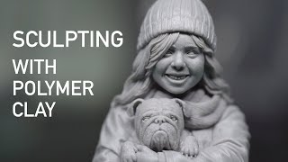 Sculpting with Polymer Clay  Timelapse [upl. by Gayleen]