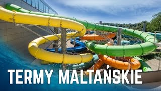 All Water Slides  Zjeżdżalnie Termy Maltańskie Poznań Poland POV [upl. by Blanchard]