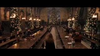 Harry Potter and the Philosophers Stone  christmas at Hogwarts HD [upl. by Sibella439]