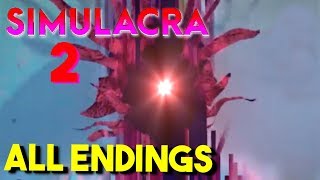 SIMULACRA 2  ALL ENDINGS  GOOD ENDING [upl. by Lonny]