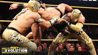 The Lucha Dragons vs The Vaudevillains – NXT Tag Team Championship Match NXT TakeOver R Evolution [upl. by Anole]