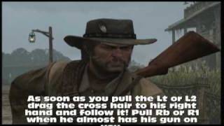 Red Dead Redemption Dueling Guide [upl. by Nodgnal553]