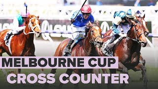 CROSS COUNTER WINS 2018 MELBOURNE CUP [upl. by Yup759]