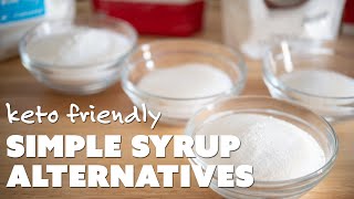 Allulose Monk Fruit amp Erythritol  BEST SUGAR ALTERNATIVES FOR KETO COCKTAILS [upl. by Namien]