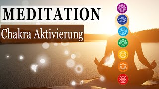 Geführte Morgen Meditation  7 Chakra Aktivierung  für Energie amp Wohlbefinden [upl. by Alegnasor328]