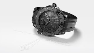 Seamaster Diver 300M Black Black  OMEGA [upl. by Schlicher633]