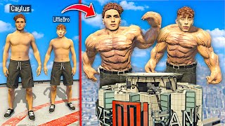 Upgrading To Be The STRONGEST MEN In GTA 5 RP Mods [upl. by Eilyab]