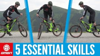 Five Essential Skills To Master On Your Mountain Bike [upl. by Croix]