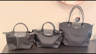 Longchamp Le Pliage Collection amp Comparisons Neo Green Line Energy Line [upl. by Libby871]