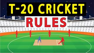 Rules of T20 CRICKET  How to Play Twenty 20 Cricket  T20 Cricket Rules and Regulations [upl. by Aihsenak]