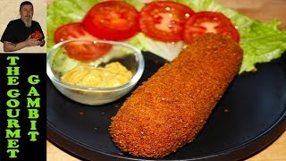 Original Dutch Beef Croquette Kroket [upl. by Holmen915]