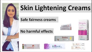 Safe skin lightening creams how to reduce dark spots  best fairness creams  dermatologist [upl. by Bose]