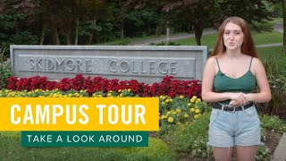 Official Skidmore College Campus Tour  2021 [upl. by Ber]