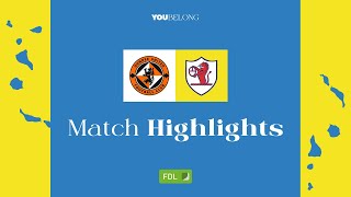 HIGHLIGHTS  Dundee United 0  1 Raith Rovers  161223 [upl. by Salena]