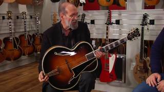 Eric Clapton Collection at Gruhn Guitars 1937 DAngelico Excel [upl. by Neffets]