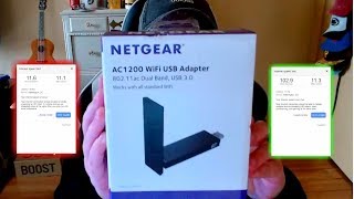 NETGEAR AC1200 WIFI ADAPTER REVIEW AND SETUP 2018 [upl. by Adnalor174]