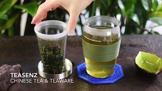 Jiaogulan Tea Brewing  How To Make Jiaogulan Tea Teasenzcom [upl. by Aisetal717]