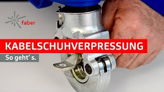 Kabelschuhverpressung So geht´ s [upl. by Aissak408]