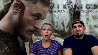 Vikings Season 1 Episode 2 Wrath of the Northmen REACTION [upl. by Romanas]