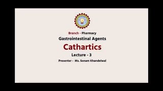 Pharmaceutical Inorganic Chemistry  Cathartics  AKTU Digital Education [upl. by Hildegard]