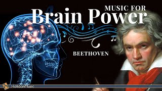 Classical Music for Brain Power  Beethoven [upl. by Cosetta516]