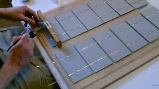 How to make a Solar Panel  Wiring Soldering and Cell Layout  Explained Simply [upl. by Gianna]