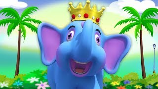 Hathi Raja Kahan Chale  Hindi Rhymes  हाथी राजा कहाँ चले  Kids Channel India  Nursery Rhymes [upl. by Androw]