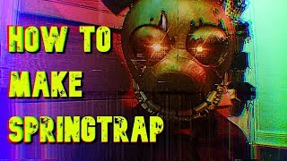 SpringTrap Costume Tutorial  Part 1  Head [upl. by Marcos]