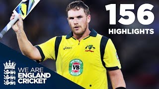 Aaron Finch 156 Off 63  Highest Ever IT20 Score  Full Highlights [upl. by Aserehc]