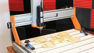 Testing out the StepCraft M1000  Definitely NOT your Average CNC [upl. by Rustin]