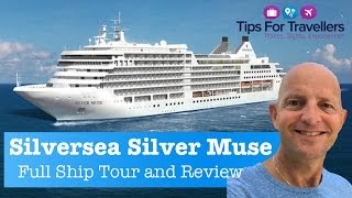 Silversea Silver Muse Cruise Ship Tour and Review  Best Cruise Ship In The World [upl. by Keverne72]