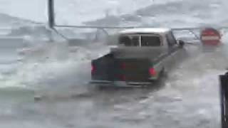 Hurricane Footage  Extreme Cyclone Storm Surge by Warren Faidley [upl. by Zoie400]