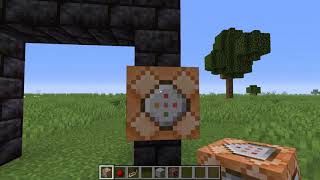 How to make a simple command block door [upl. by Matta]