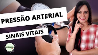 Pressão Arterial  Sinais Vitais Profª Juliana Mello [upl. by Lesig]