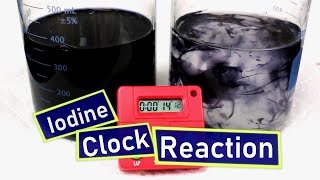 Iodine Clock Reaction Explained Chemistry [upl. by Tham]