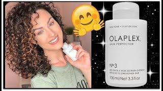 HOW TO USE THE OLAPLEX 3 TREATMENT  The Glam Belle [upl. by Nylleoj550]