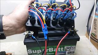 How to wire a boat switch panel [upl. by Ariik139]