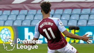 Ollie Watkins doubles Aston Villas lead against Liverpool  Premier League  NBC Sports [upl. by Kilar]