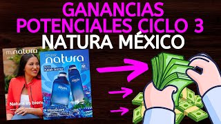 📢 GANANCIAS Y FRANJAS CICLO 3 NATURA MÉXICO 2025 🍃 [upl. by Coltin]