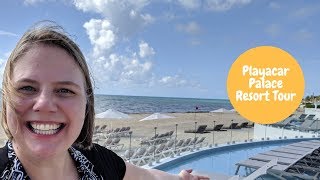 Playacar Palace Family All Inclusive Resort Tour [upl. by Atnovart523]