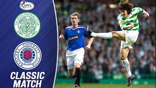 Nakamura Scores Old Firm Screamer Celtic 21 Rangers 16042008  SPFL Classics [upl. by Jacquelin]